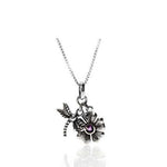 Dragonfly Sterling Silver Necklace