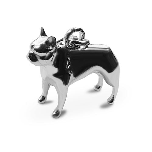 Perro Pooch Sterling Silver French Bull Dog Charm