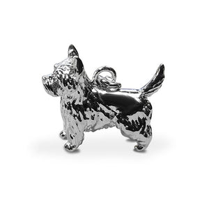Perro pooch sterling silver West Highland Terrier dog charm