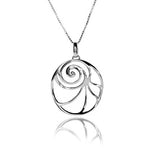 Sterling Silver Circles necklace