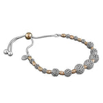 Lorena Silver Gold Bracelet