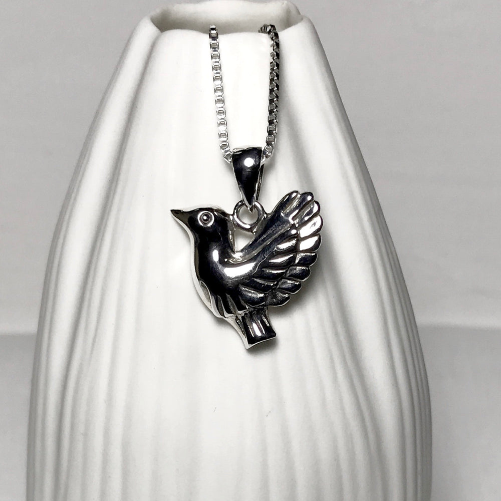 Dove Necklace Sterling Silver