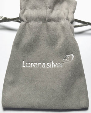 Sterling Silver Lorena Swarovski Stacking  Bracelet